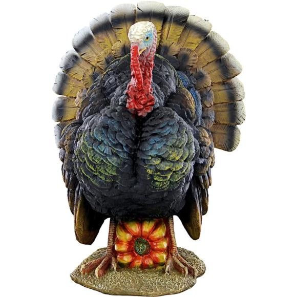 North American Turkey Statue, full color, Small - Picture 1 of 6